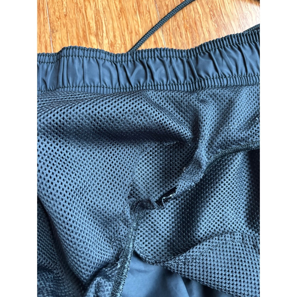 HM Womens Navy Blue Athletic Mesh Lined Running Shorts Size Large - Picture 3 of 9